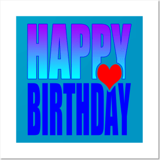 Happy Birthday Greetings - Happy Birthday Design Posters and Art